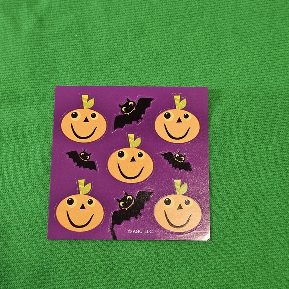 HAL 1:  Halloween Sticker Bundle - 9 Sheets - American Greetings, Sandylion, etc - Picture 2 of 10